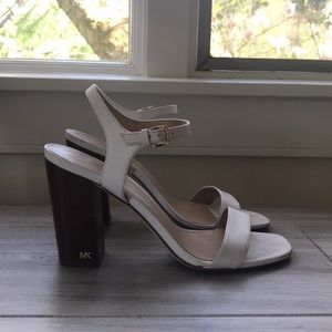 Michael kors francine leather sandal Clearance